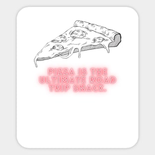 Pizza Love: Inspiring Quotes and Images to Indulge Your Passion Sticker